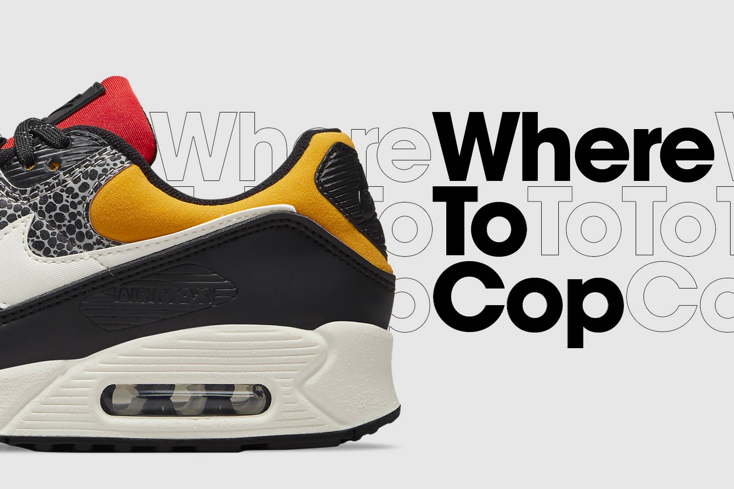 Where to cop: Nike Air Max 90 SE &#8216;Safari&#8217;