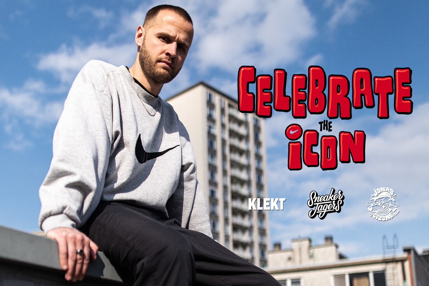 Sneakerjagers Celebrate the Icon week met KLEKT en Jonas Cozone