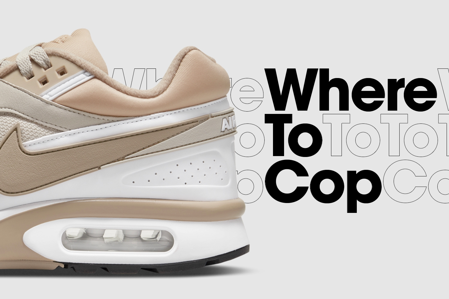 Where to cop: Nike Air Max BW &#8216;Cream&#8217;