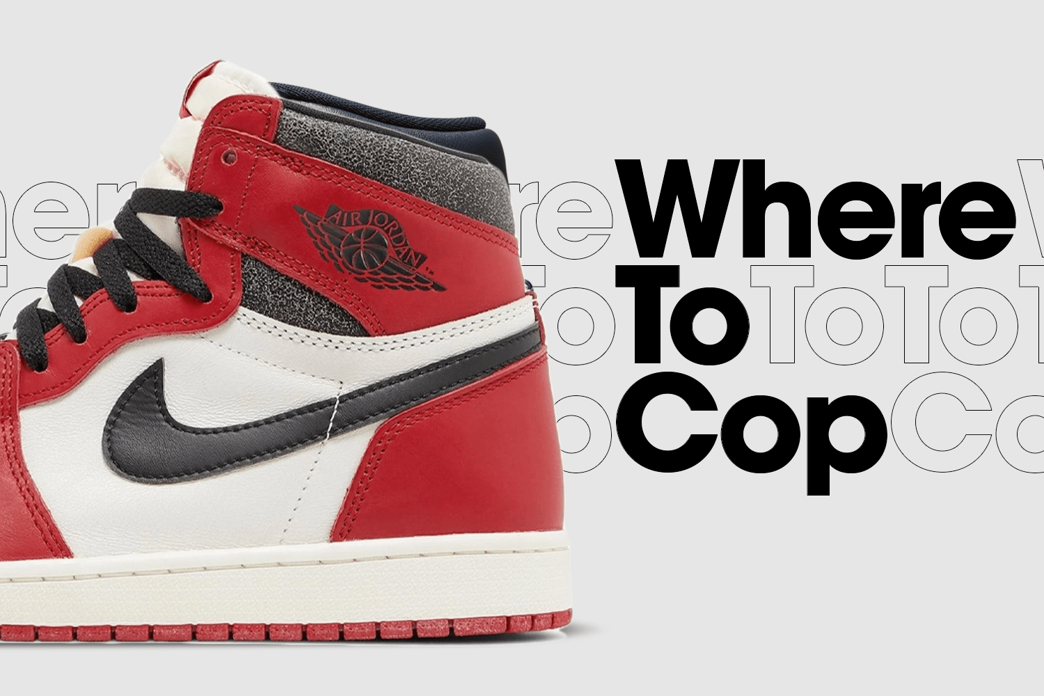 Where to cop: Air Jordan 1 Retro High OG ‘Lost and Found’