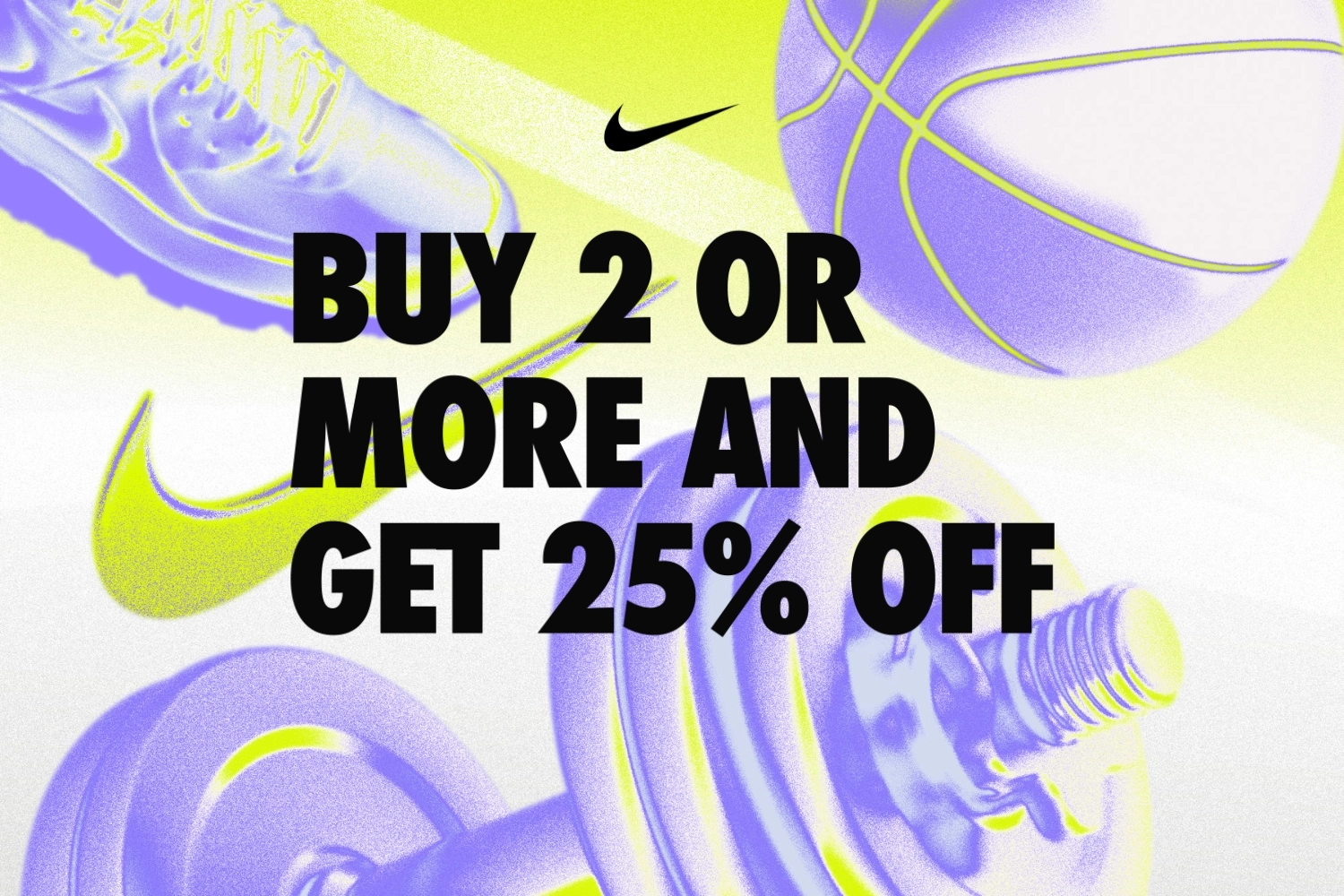 Nike komt met 25% korting in de Bundle Promo