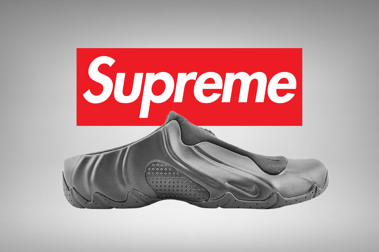 Eerste geruchten over Supreme x Nike Clogposite collab