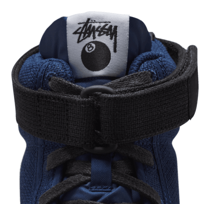 Nike Vandal High x Stüssy 'Deep Royal Blue' (DX5425-400) tong label