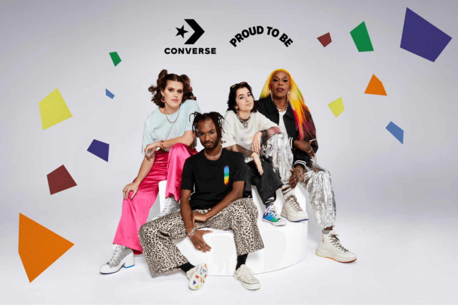 Vier Pride Month met de Converse Pride collectie
