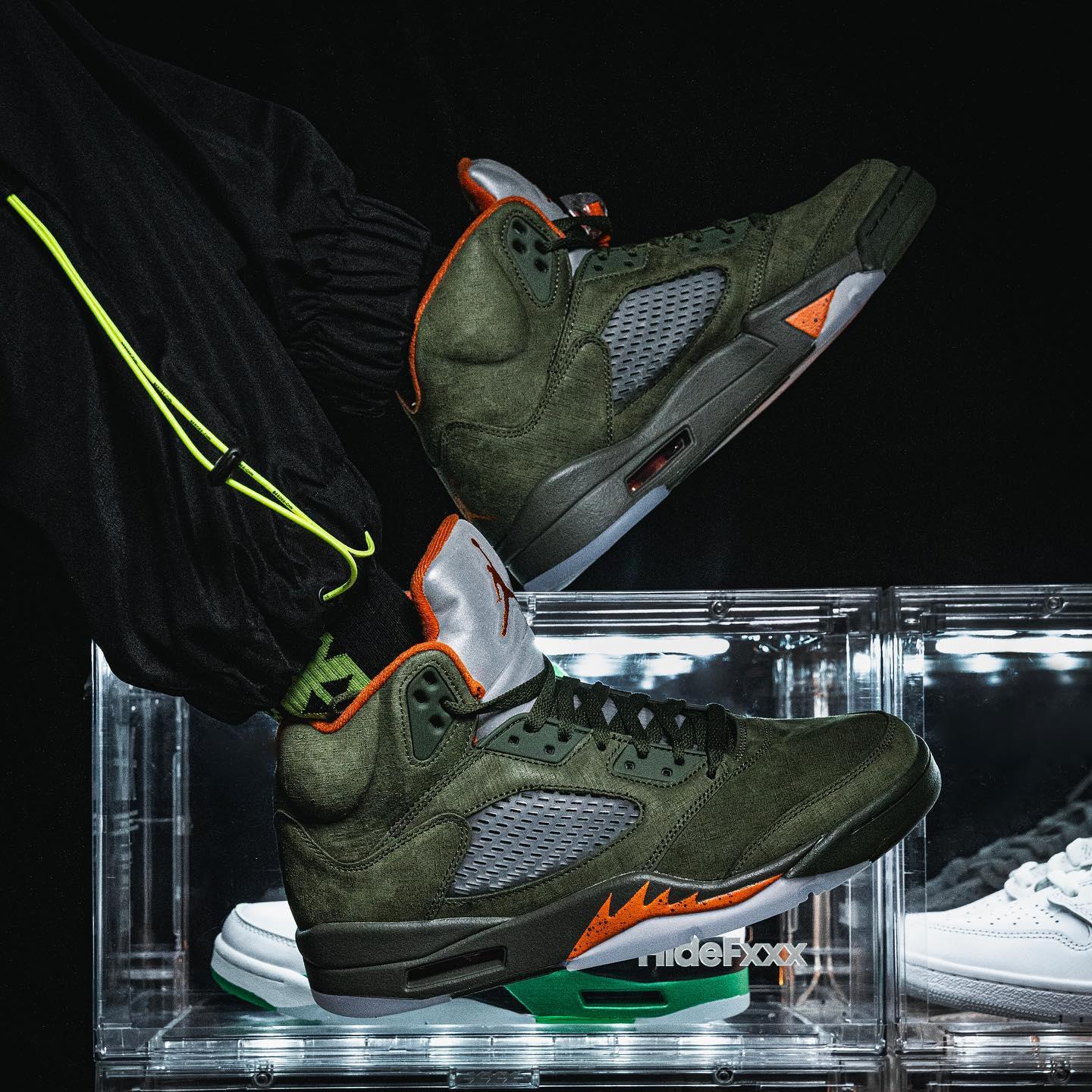 Nike Air Jordan 5 'Olive'