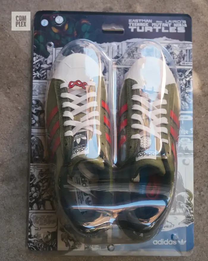 Teenage Mutant Ninja Turtles x adidas Superstar 'Shelltoe' verpakking