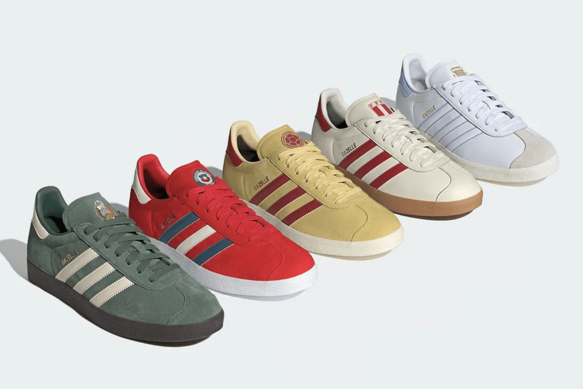 Release reminder: adidas Gazelle &#8216;Latin America&#8217; pack
