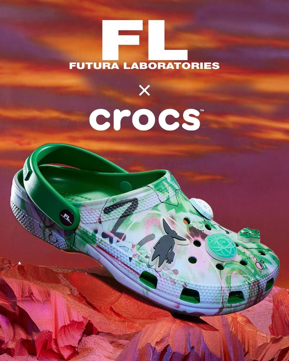 Futura Laboratories x Crocs Classic Clog