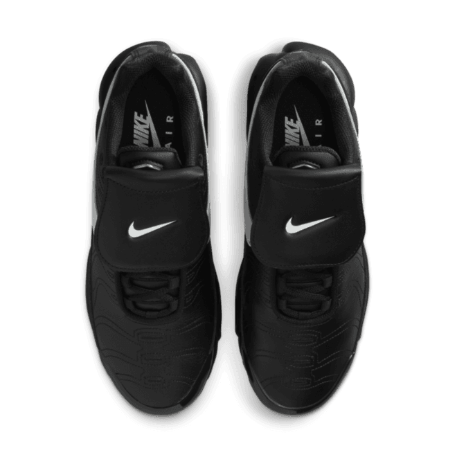 Nike Air Max Plus Tiempo 'Black/White' tonglabel