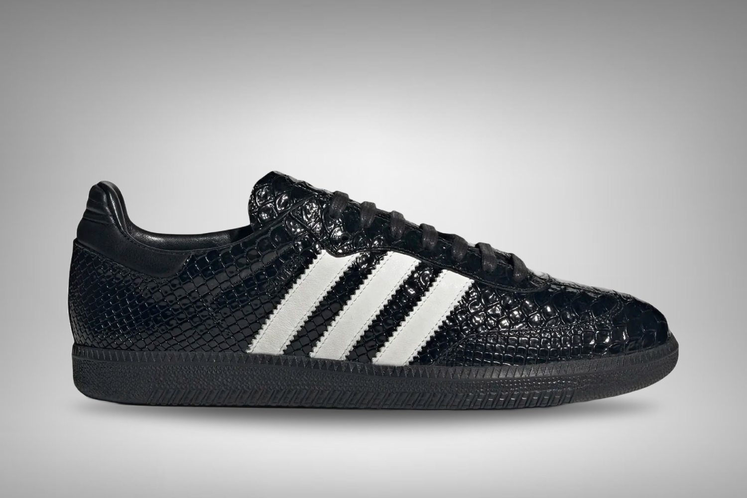 De adidas Samba krijgt een krokodillen look