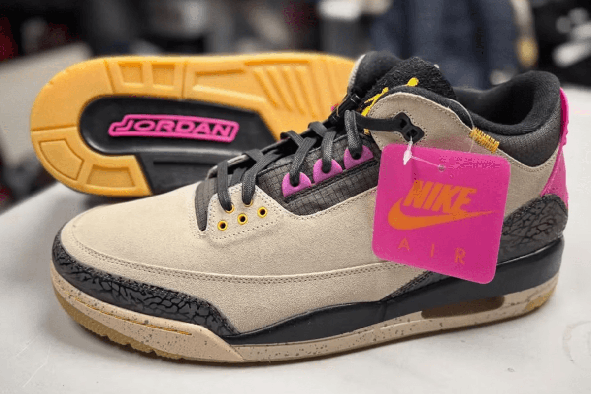 Eerste beelden van een Air Jordan 3 'ACG' sample