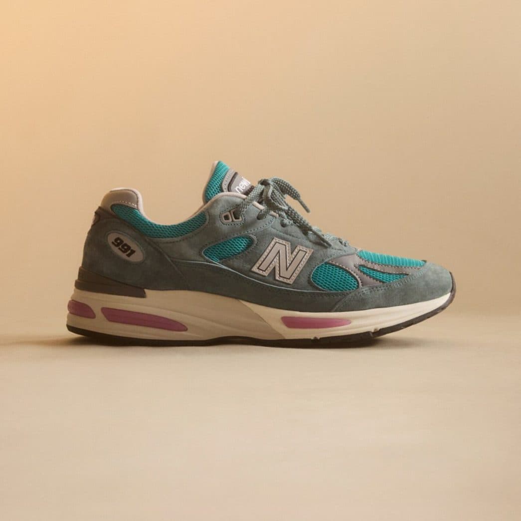New Balance 991v2 Made in UK 'Porcelain Green'