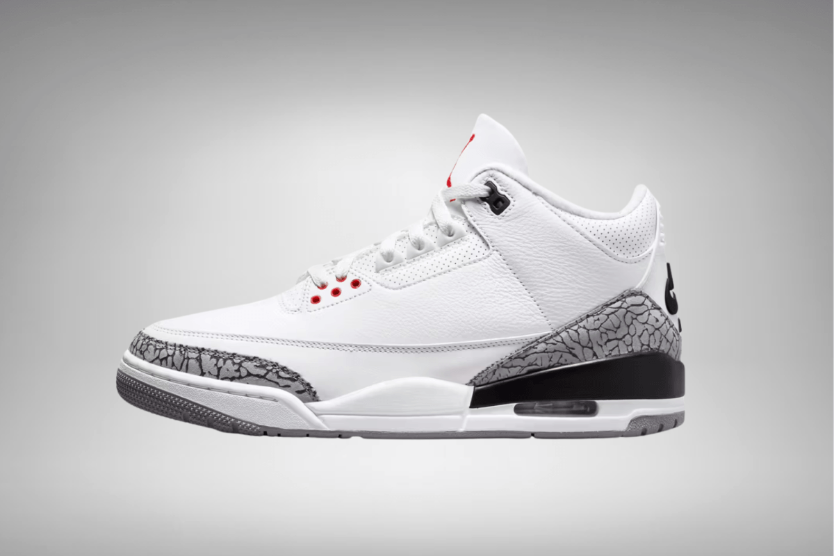 Air Jordan 3 ‘White Cement’ lijkt terug te keren in 2027