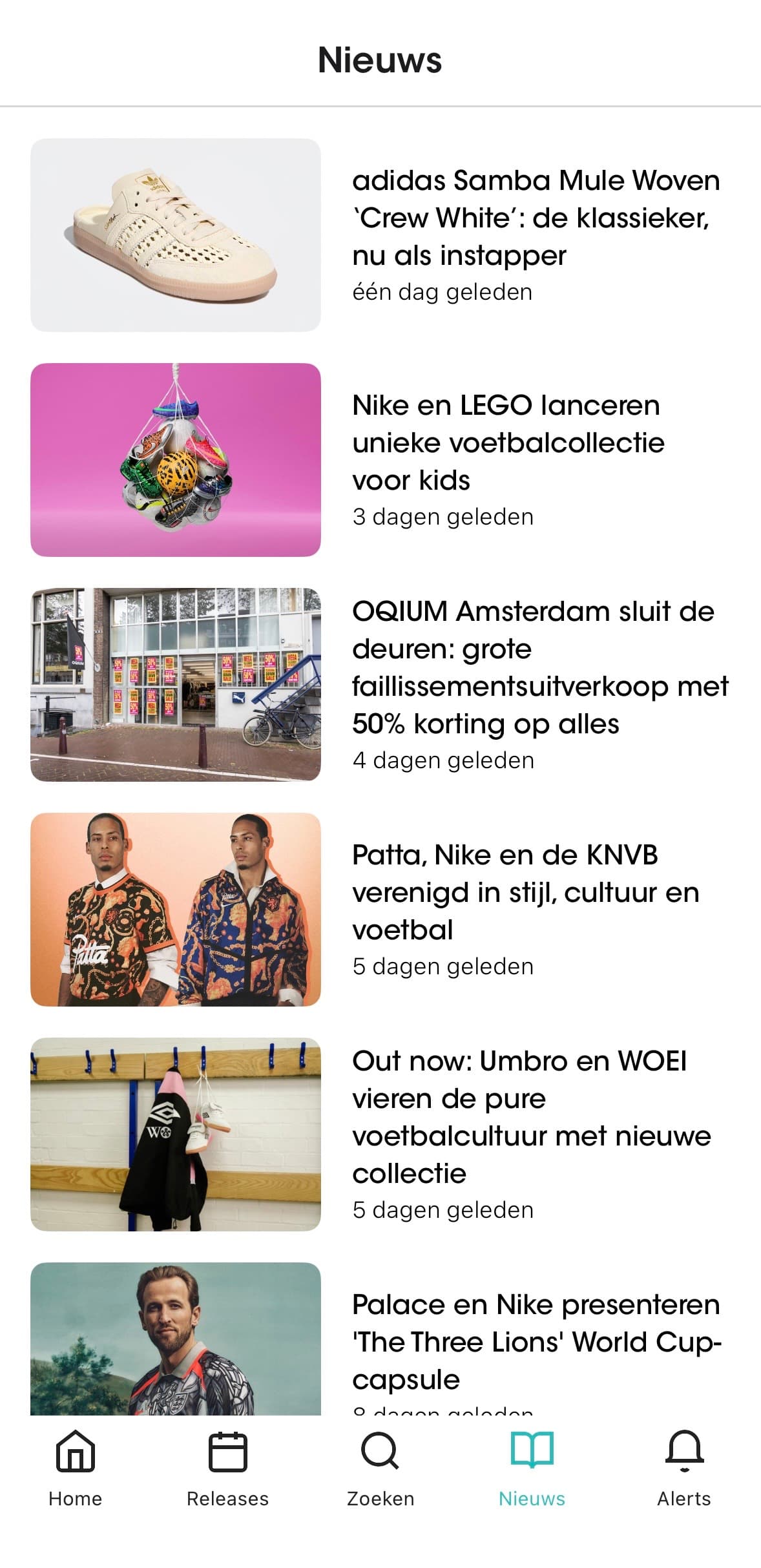 Latest sneaker news