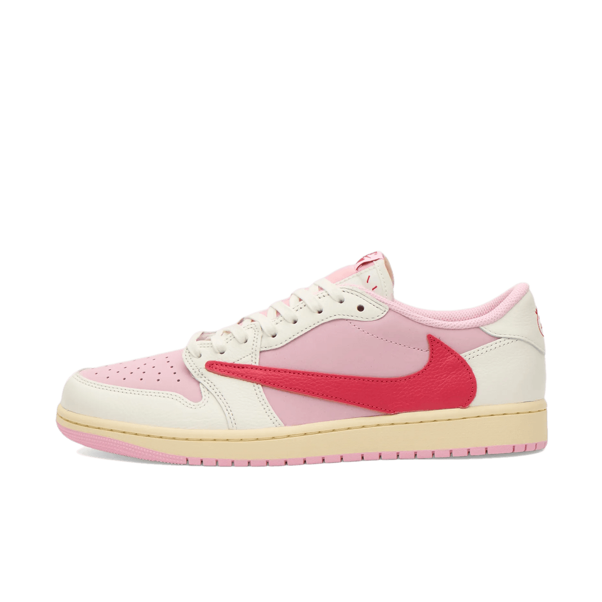 Travis Scott x Air Jordan 1 Low OG 'Sail & Shy Pink' - Pink Pack