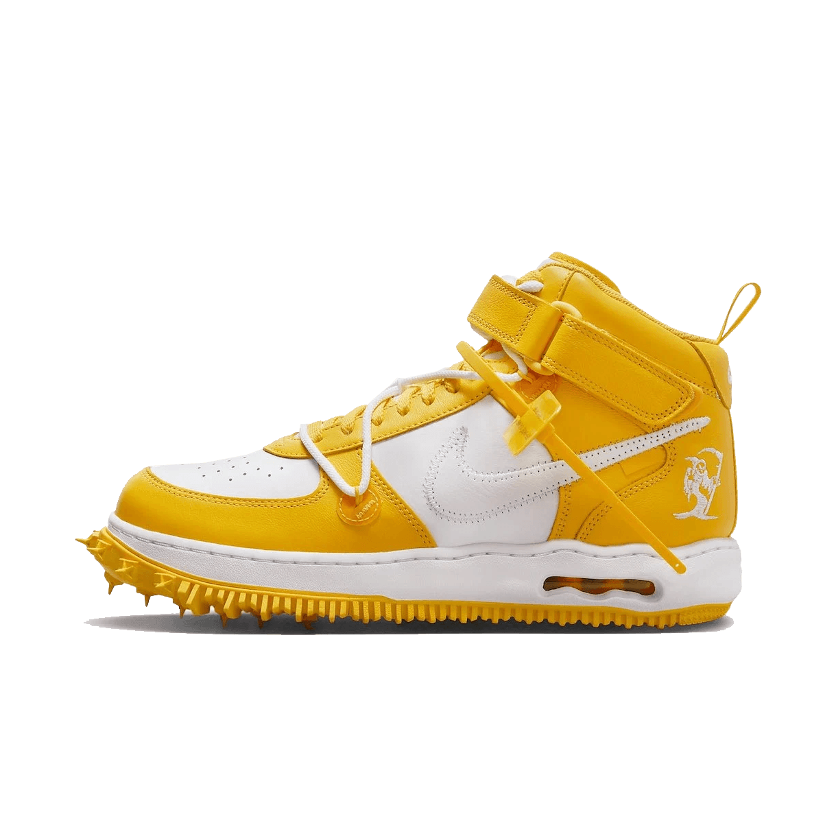 Off-White x Nike Air Force 1 Mid 'Varsity Maize'
