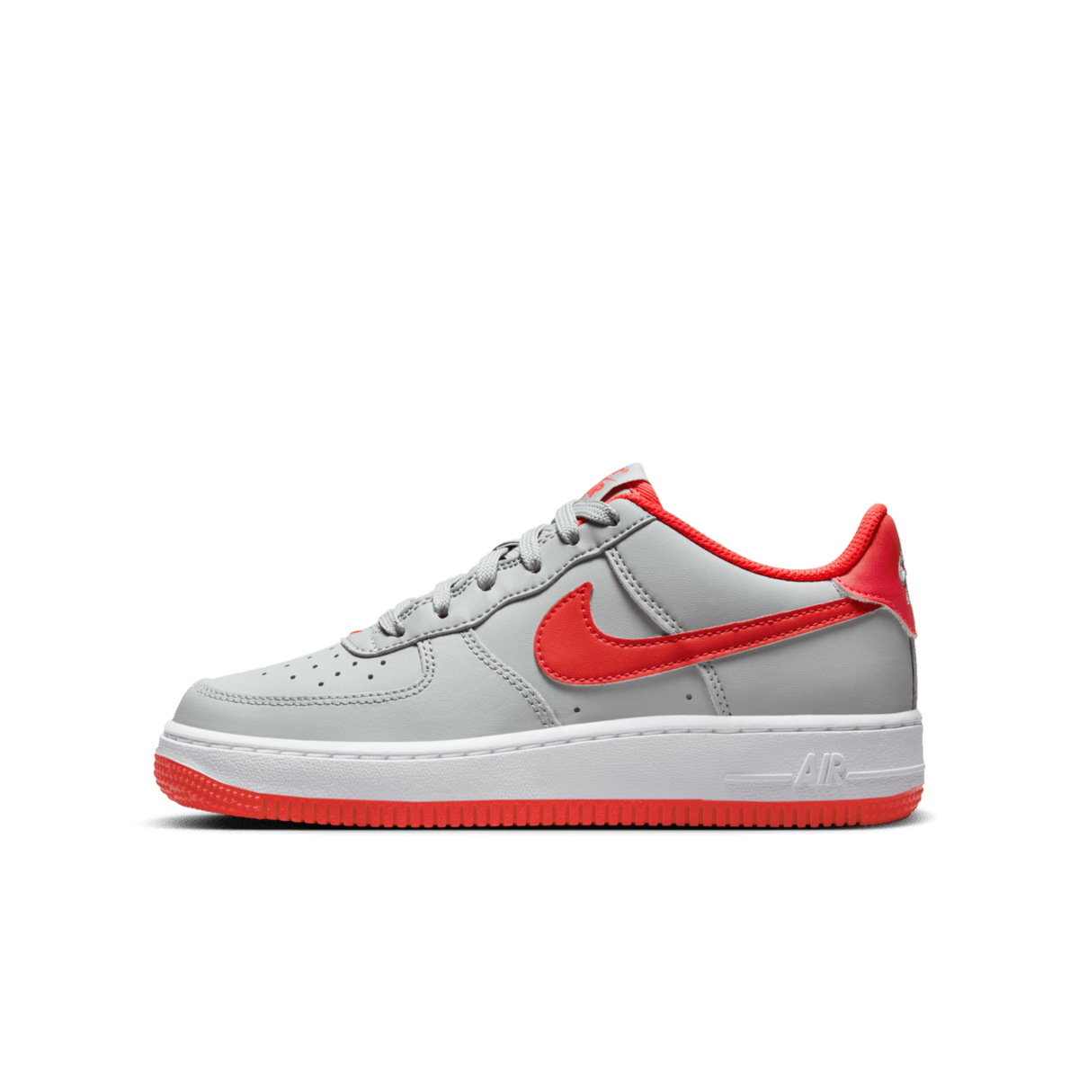 Nike Air Force 1 BG 'Grey Red' CT3839-005