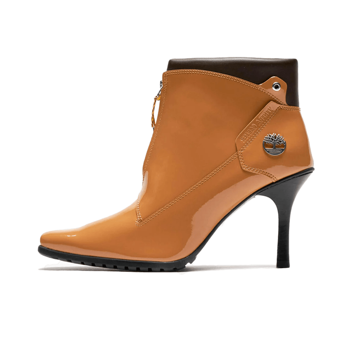 Veneda Carter x Timberland Mid Heel Boot 'Wheat Patent'