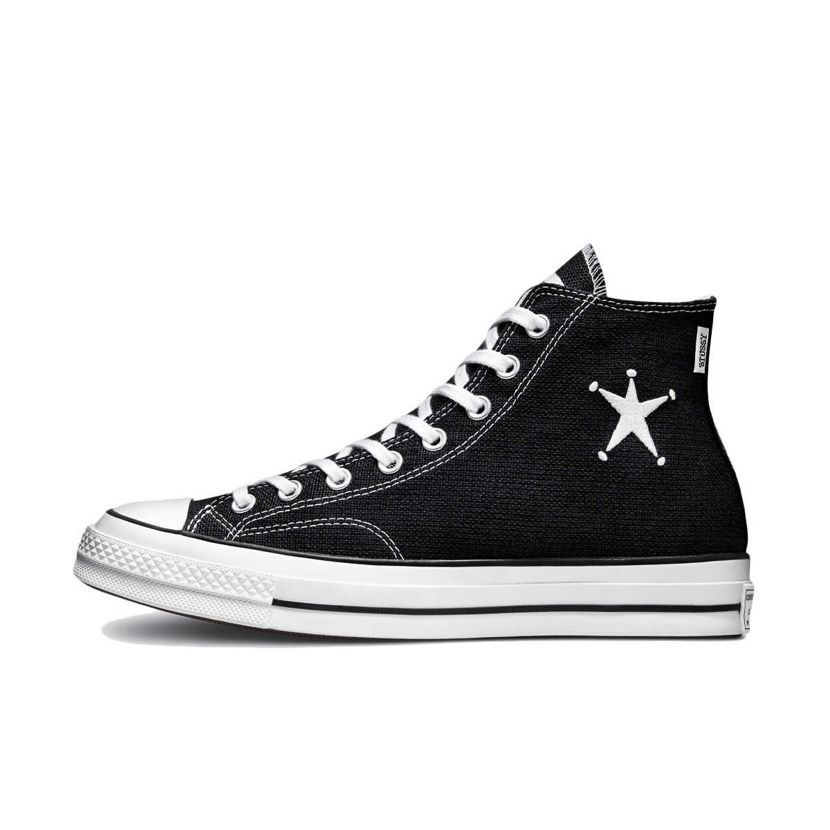 Stussy x Converse Chuck 70 'Black' A01765C