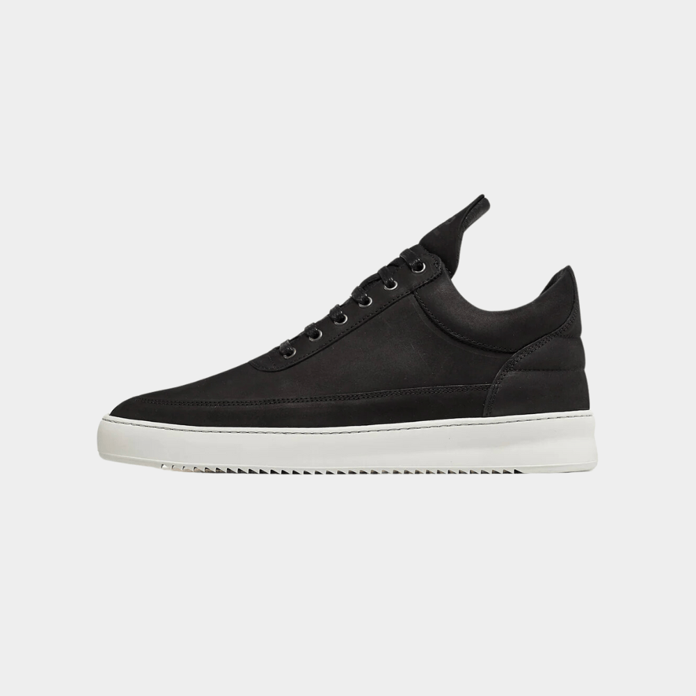 Filling Pieces Low Top Ripple Basic 'Black / White' 25121721863
