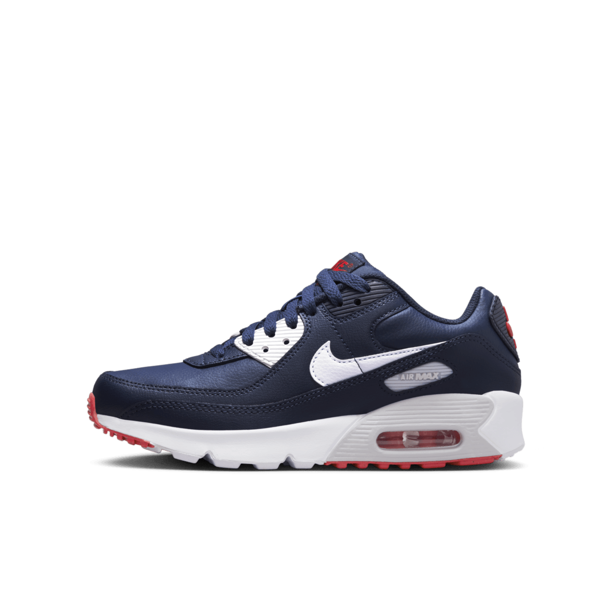 Nike Air Max 90 GS 'Obsidian Track Red'
