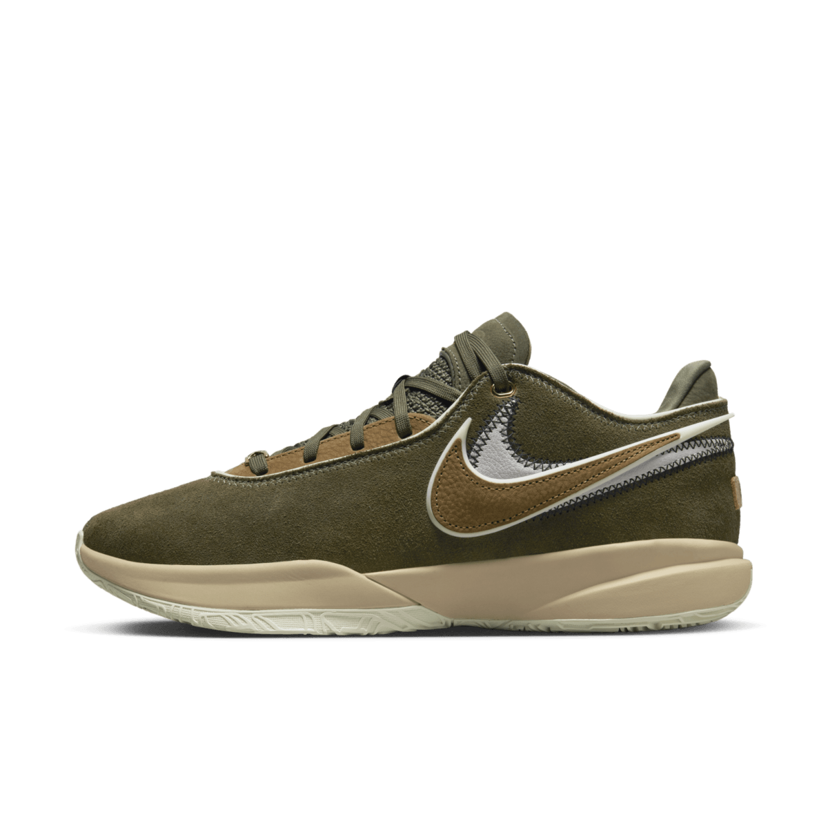 Nike Lebron XX 'Olive Suede' DV1193-901
