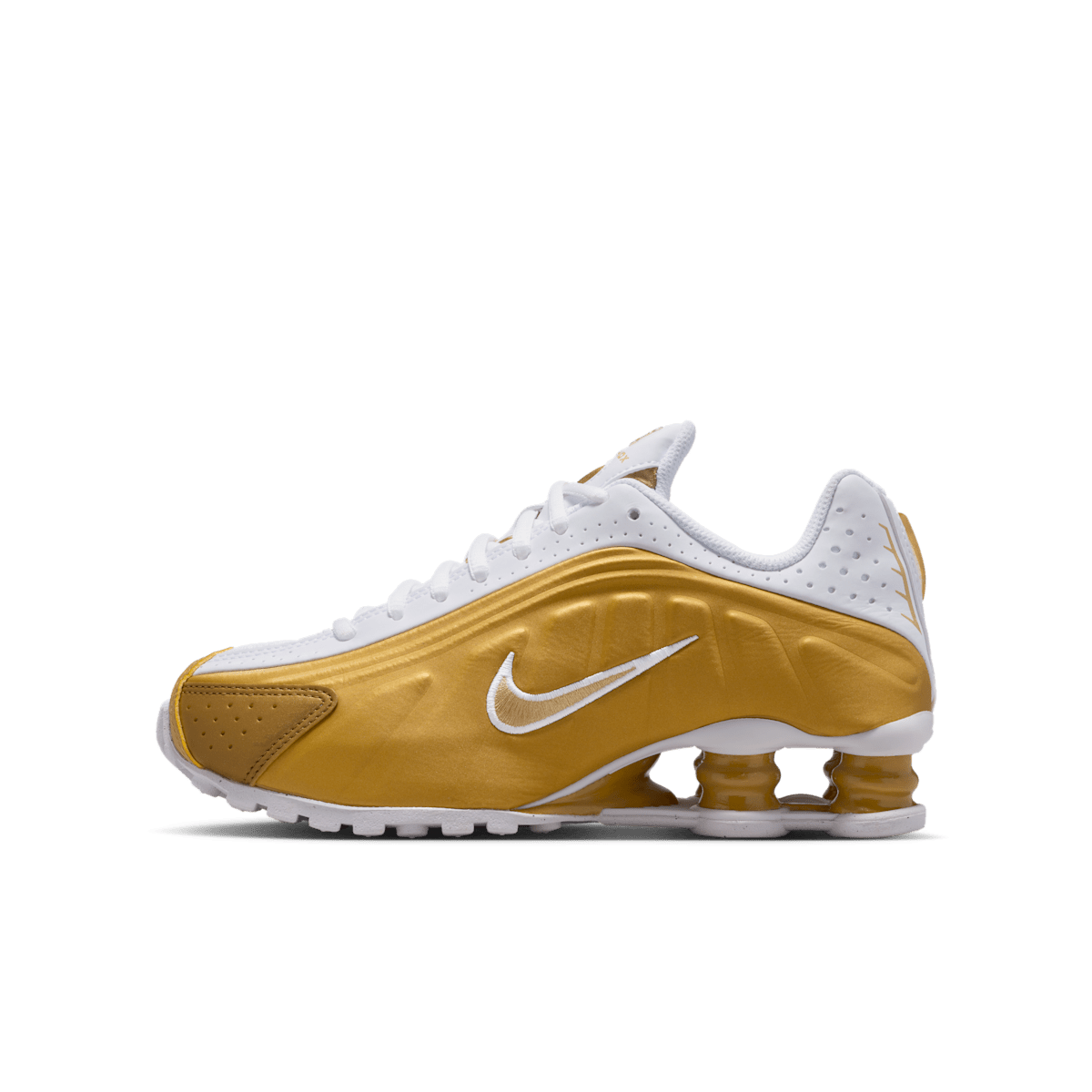 Nike Shox R4 GS 'Metallic Gold' CW2626-700