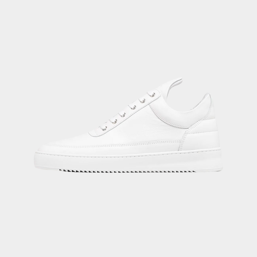 Filling Pieces Low Top Ripple Lane Nappa 'All White' 25121721855