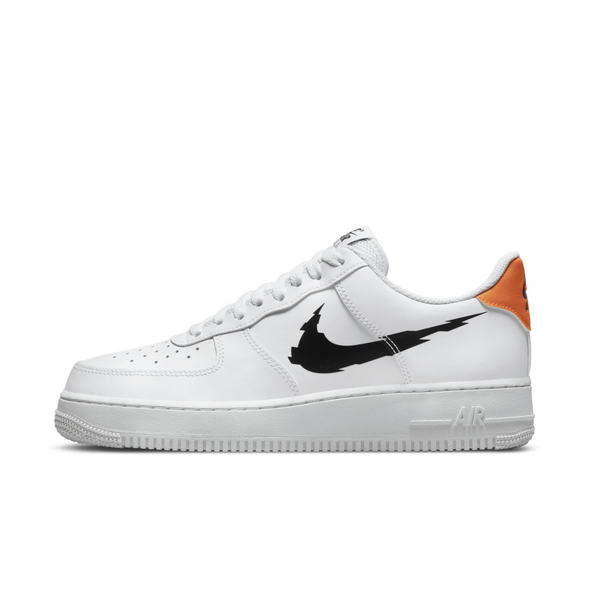 Nike Air Force 1 'White' - Glitch Swoosh