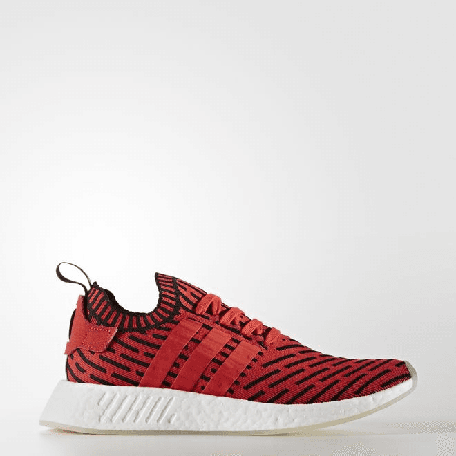 Adidas NMD_R2 Primeknitsportschoenen - Rood