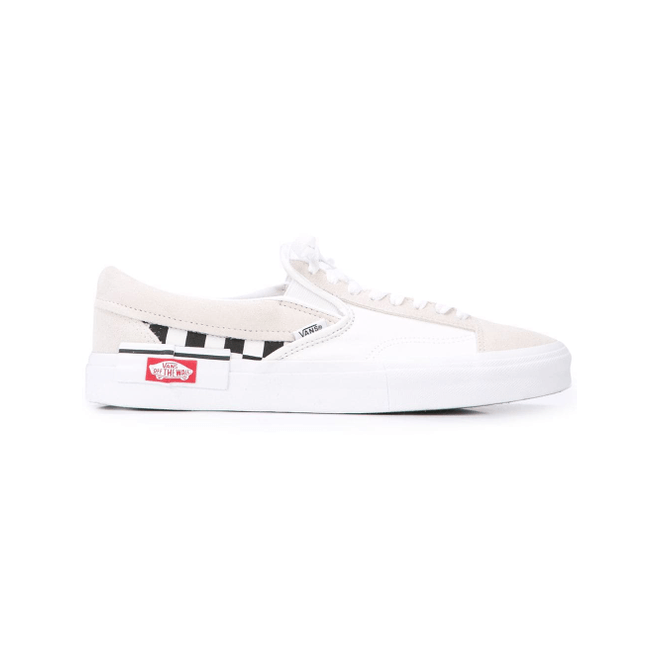 Vans Sneakers met dambord print - Wit VN0A3WM5271