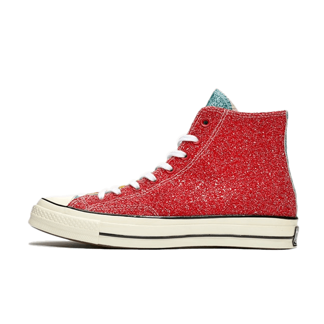 JW Anderson X Converse Chuck 70 'Red Glitter' 164694C