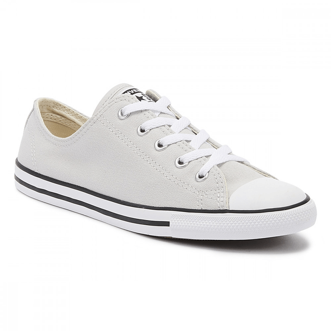 Converse Chuck Taylor All Star Dainty Womens Mouse Grey Ox Trainers 565499C