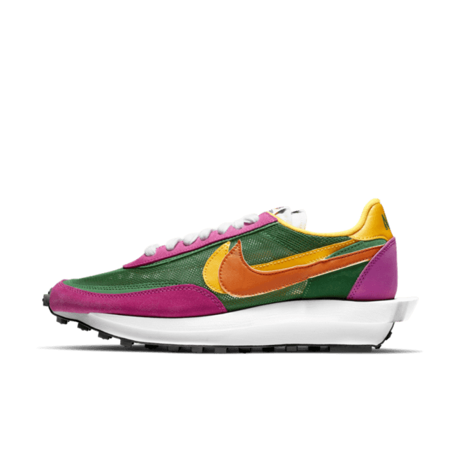 Sacai X Nike LDWaffle 'Pink/Green' BV0073-301