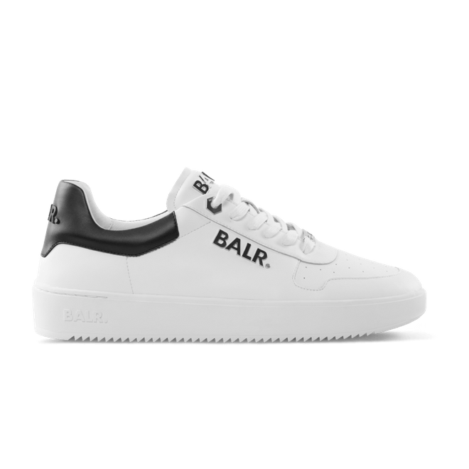 BALR. Leather Clean Logo Sneakers Low White BALR-1747