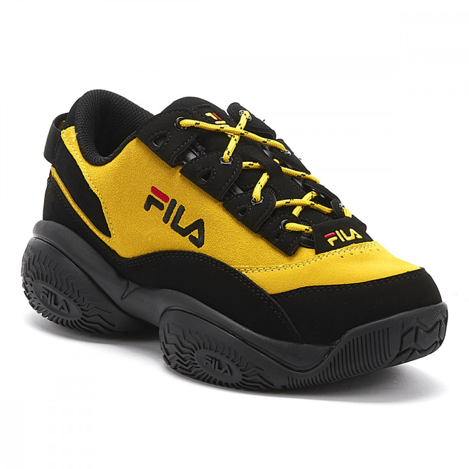 Fila Provenance Mens Yellow / Black Trainers 1XM00006-702