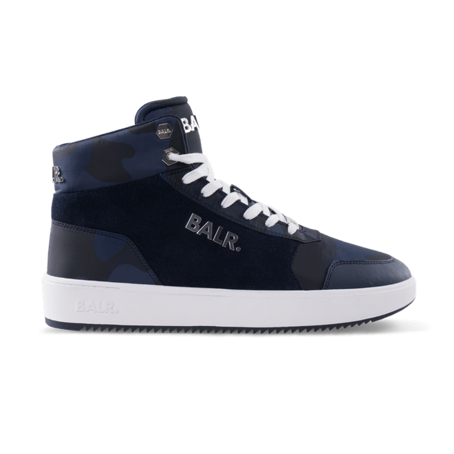 BALR. Original Brand Sneakers High Camo Blue BALR-1750