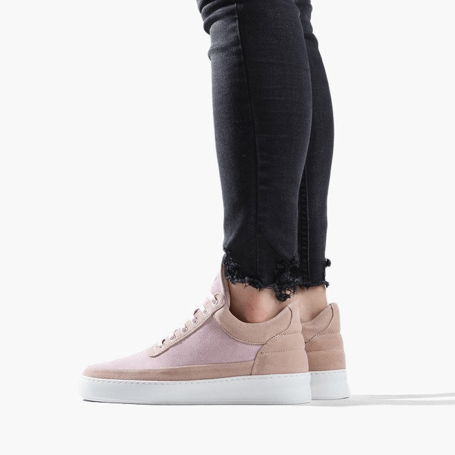 Filling Pieces Low Top Plain Cape Suede Nude 29726201888PFH 29726201888PFH
