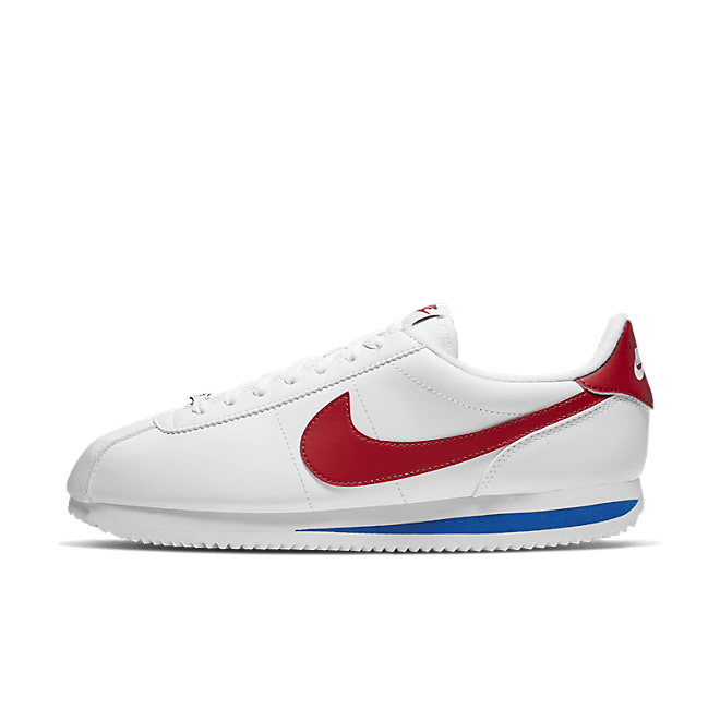 Nike Cortez Basic Leather (White / Varsity Red - Varsity Royal) 819719 103