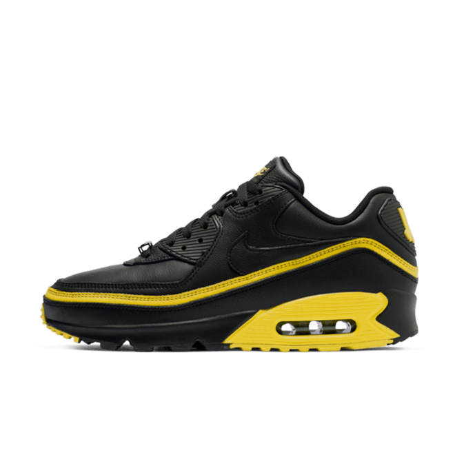 Undefeated X Nike Air Max 90 'Black/Yellow' CJ7197-001