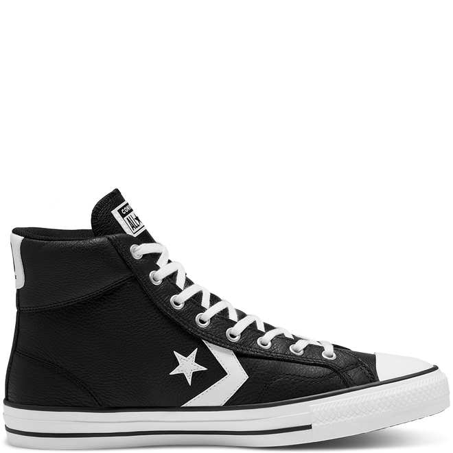 Unisex Leather Star Player High Top 166226C