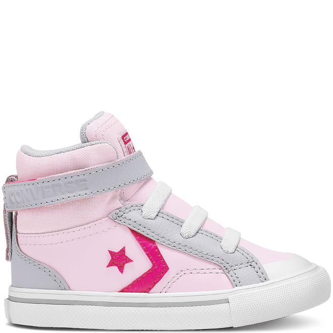 Toddler Two-Tone Leather Pro Blaze Strap High Top 766052C