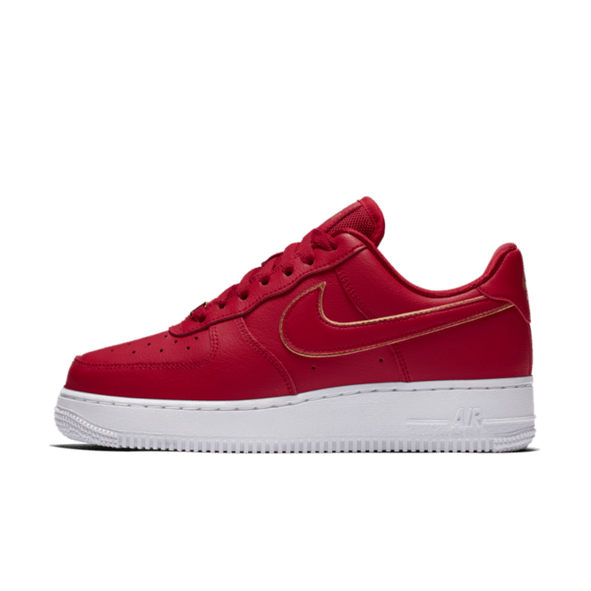 Nike WMNS Air Force 1 '07 'Red' Gold Swoosh Pack AO2132-602