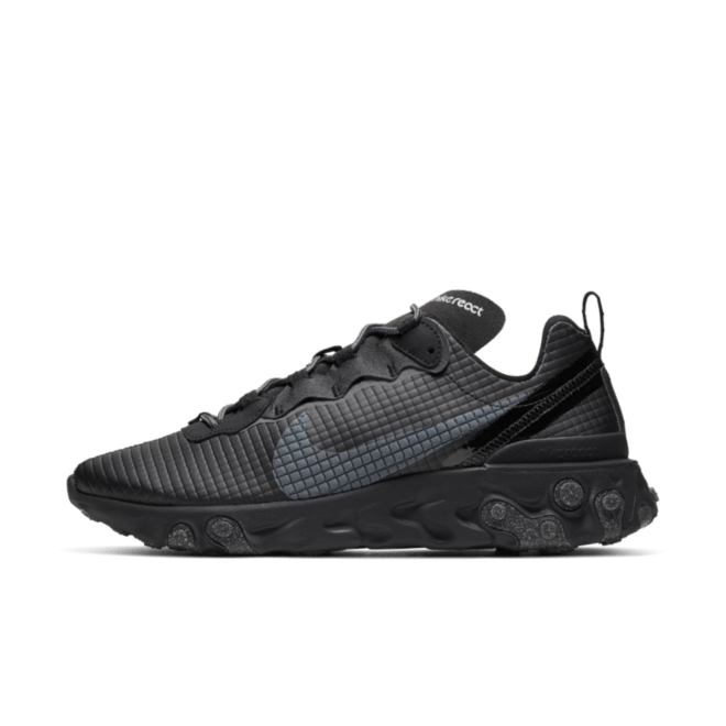 Nike React Element 55 'Quilted Grids - Black' CI3835-002