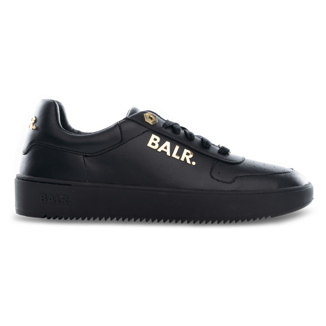 BALR. Leather Clean Logo Sneakers Low Black/Gold BALR-2091