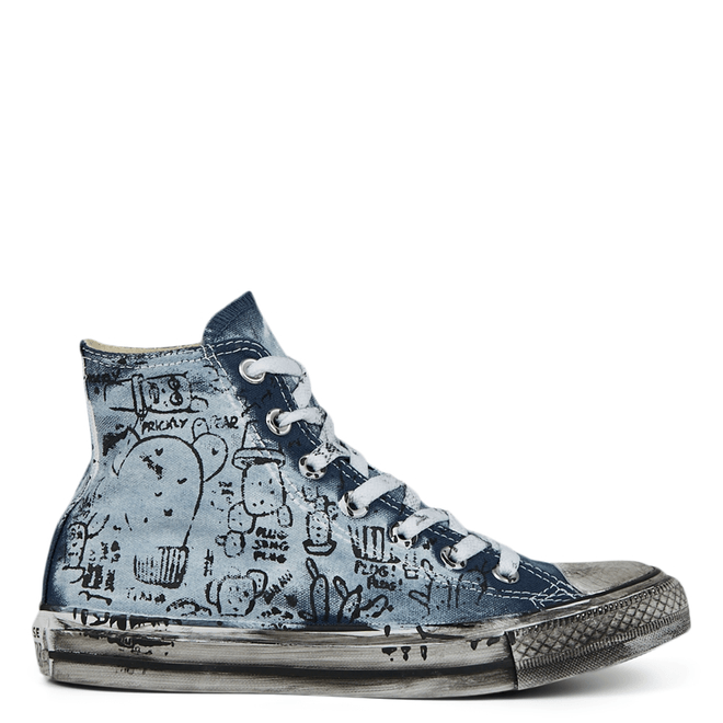 Unisex Hand-Painted Chuck Taylor All Star High Top 167396C