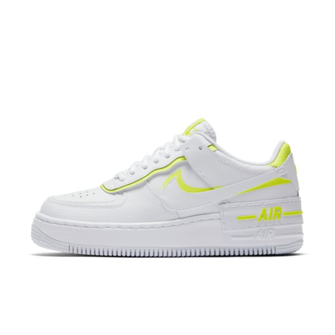 Nike Air Force 1 Shadow 'White/Neon' CI0919-104