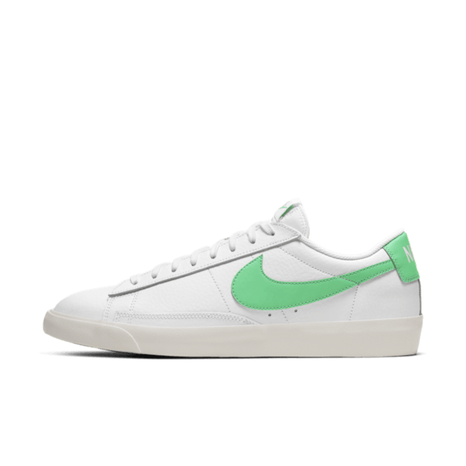 Nike Blazer Low Leather 'Green Swoosh'