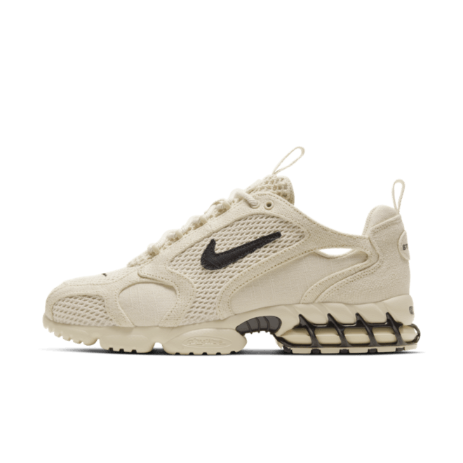 Stussy X Nike Air Zoom Spiridon Cage 'Fossil' - SNKRS DAY Exclusive Access CQ5486-200