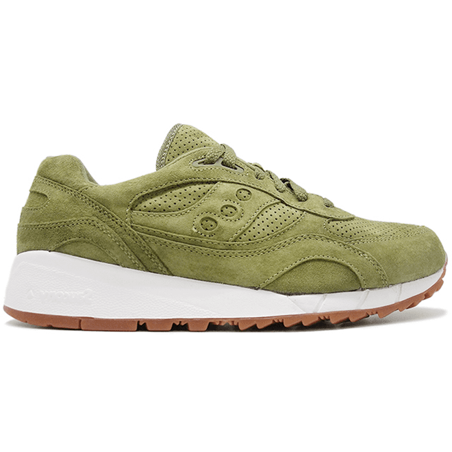 Saucony Shadow 6000 Olive Suede (Packer Shoes)